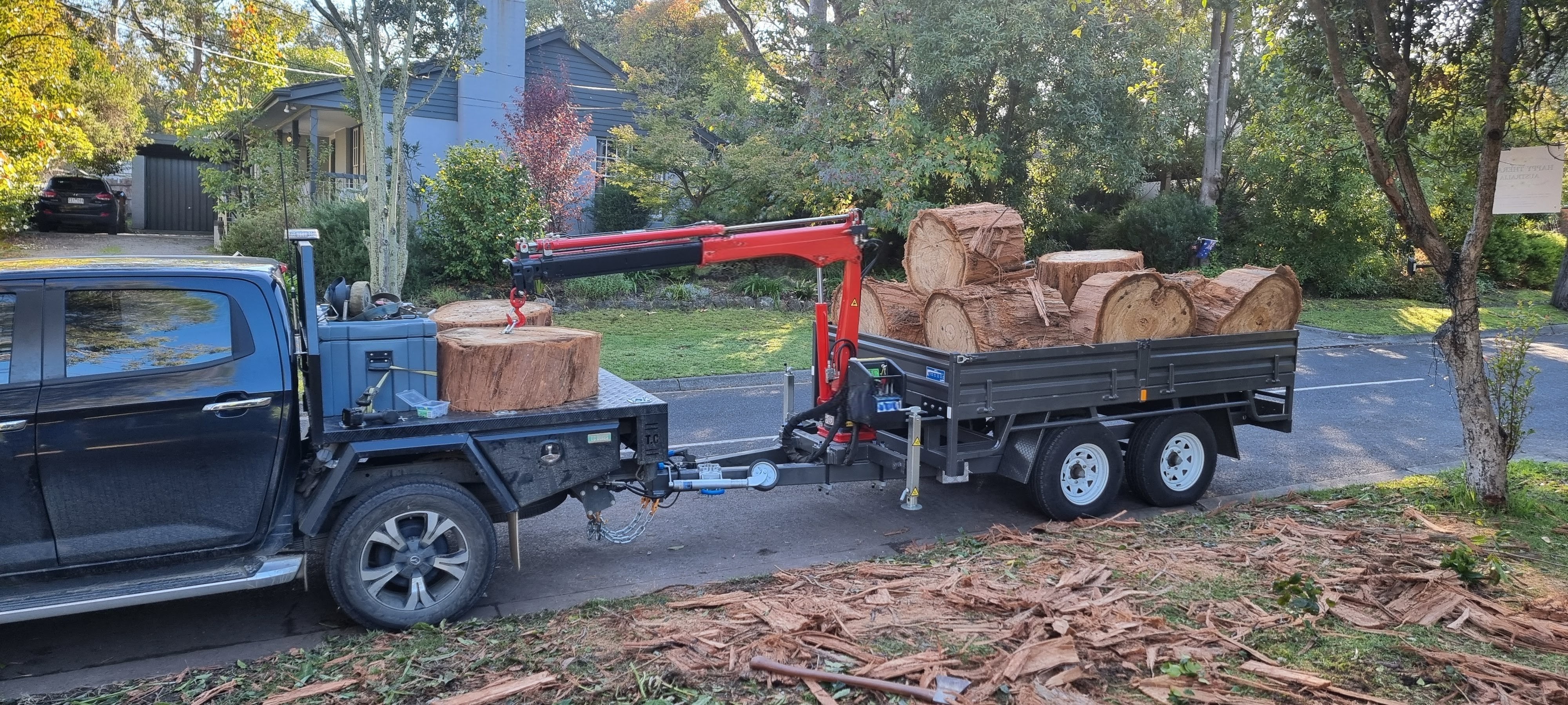 Preda Lift crane in field use